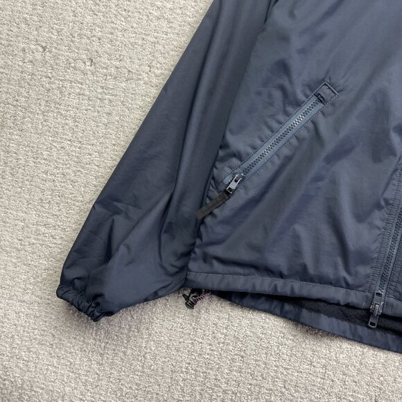 VTG Chlorophylle H-Tech Soft Shell Retro Dark Blue Men S Vest Convertible - Picture 3 of 16